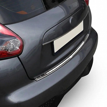 Nerez leštěný kryt horní hrany zadního nárazníku Nissan Juke 2014 - 2019 Fcl. Nerez leštěný kryt horní hrany zadního nárazníku Nissan Juke 2014 - 2019 Fcl.