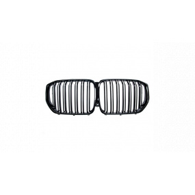 Gril BMW X5 G05 F95 dvojité žebrování Lesklá černá