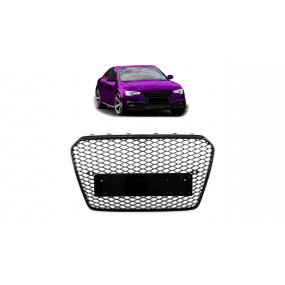 Gril Audi A5 8T Facelift Lesklá Černá