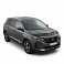 Převlek přední části kapoty černý Peugeot 5008 2017-24