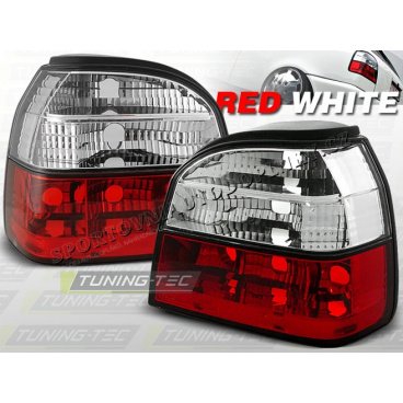 VW GOLF III 1991-97 ZADNÍ LAMPY RED WHITE VW GOLF III 1991-97 ZADNÍ LAMPY RED WHITE