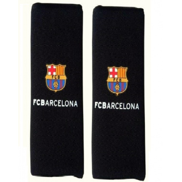 Originální návleky na pásy s logem FC BARCELONA černé Originální návleky na pásy s logem FC BARCELONA černé