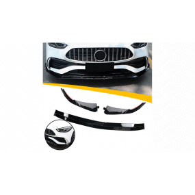 Přední spoiler Mercedes-Benz C W206 S206 Lesklá černá