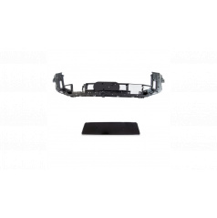 Gril Audi Q8 4M Stříbrný Mat & Lesklá Černá