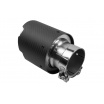 Koncovka tlumiče 114mm vstup 76mm Carbon Matt