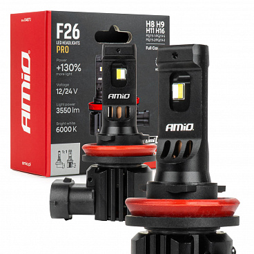 Automobilové LED žárovky F26 PRO LumiTec LIMITED +130% DUO FULL CANBUS H8 H9 H11 H16 12V 24V Automobilové LED žárovky F26 PRO LumiTec LIMITED +130% DUO FULL CANBUS H8 H9 H11 H16 12V 24V