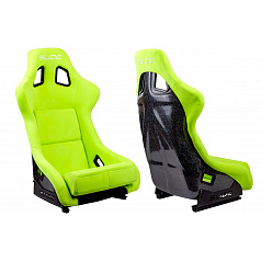 Sportovní sedadlo SLIDE KS2 Premium Light Green Velur 