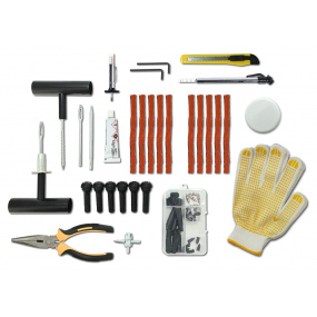 Sada na opravu defektu pneumatiky 100 dílů Sada na opravu defektu pneumatiky 100 dílů