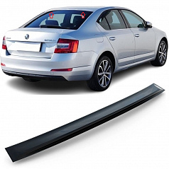 Prodloužení střechy - střešní spoiler Škoda Octavia III 2013-19 liftback černý lesklý