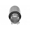 Koncovka tlumiče 101mm vstup 67mm Kartáčovaná