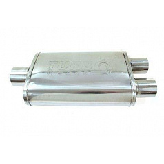 Středový tlumič 57-51mm TurboWorks LT 304SS 355mm
