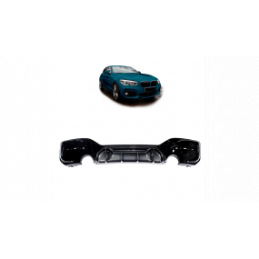 Difuzor BMW 1 F20 F21 Facelift Zadní Carbon Look