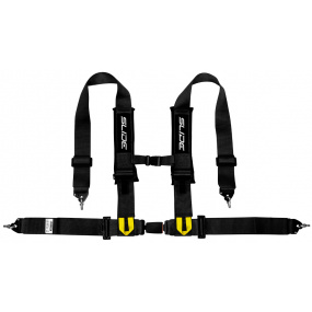 Sportovní pásy Slide V2 Černé 4P 3" E4