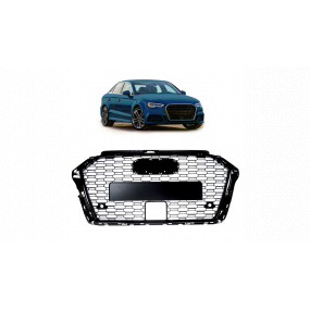Gril Audi A3 8V Facelift Lesklá Černá