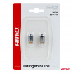 Halogenové žárovky WY5W 12V5W LumiTec chrom 2ks.