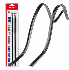 LED COB pásky do auta boční bílé 2x30cm 12V AMIO-04575