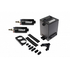 Nádrž na palivo Swirl Pot 3L TurboWorks pro 2 čerpadla 250LPH (v sadě) Černá