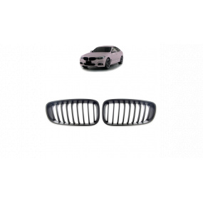 Gril BMW 3 F34 jednotlivé žebro Matná černá