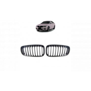 Gril BMW 3 F34 jednotlivé žebro Matná černá