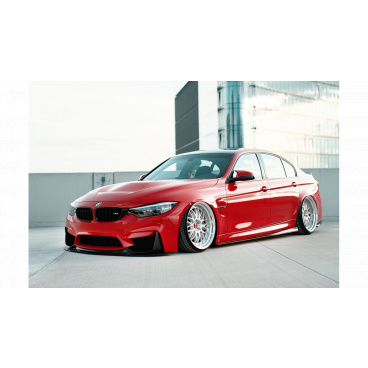 Splitter BMW 3 F80 M-Pack přední + Rámečky pro boční vstupy vzduchu