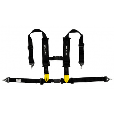 Sportovní pásy Slide V2 Černé 4P 2" E4