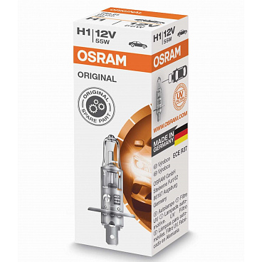 Halogenová žárovka OSRAM H1 Original Line 12V 55W P14,5s – 1 ks