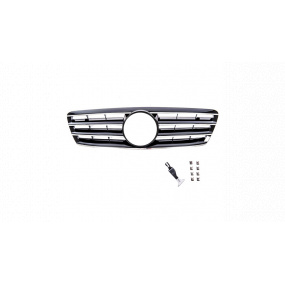 Gril Mercedes-Benz C W203 S203 Lesklá Černá 4S Gril Mercedes-Benz C W203 S203 Lesklá Černá 4S