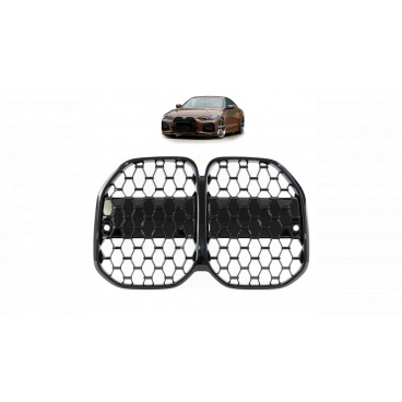 Gril BMW 4 G22 G23 G83 Lesklá Černá