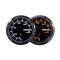 Hodiny Auto Gauge STP2B 52mm - Tlak oleje