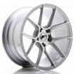 JR Wheels JR30 18x9,5 ET35 5x120 Stříbrná Leštěná Čelní Strana