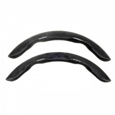 Boční potahy volantu 36-38 cm černá alcantara