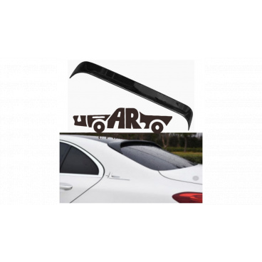 Spoiler Mercedes-Benz C W205 Lesklá Černá