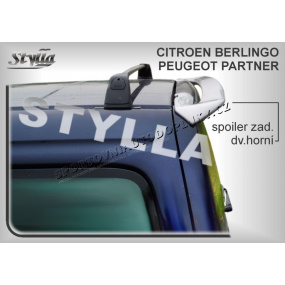 CITROEN BERLINGO (97+) spoiler zad. dveří horní (EU homologace) CITROEN BERLINGO (97+) spoiler zad. dveří horní (EU homologace)