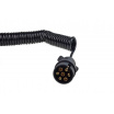 Elektrický spirálový kabel s 7 PIN 12V zástrčkami 6 m AMIO-02390