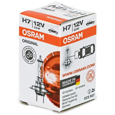 Halogenová žárovka Osram H7 12V 60/55 P43T Halogenová žárovka Osram H7 12V 60/55 P43T