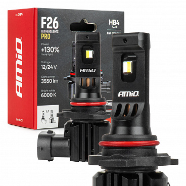 Automobilové LED žárovky F26 PRO LumiTec LIMITED +130% DUO FULL CANBUS HB4 12V 24V