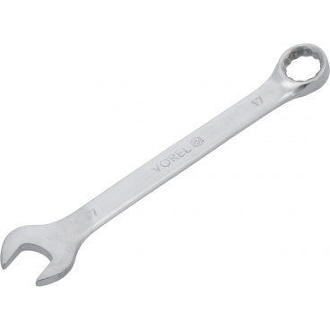 Klíč očkoplochý 17 mm CrV