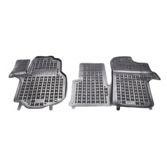 Gumové autokoberce, Volkswagen Crafter II, 2016+, 1. řada 2/3-místná, dodatečný nášlap