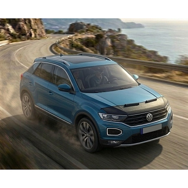 Převlek přední části kapoty černý VW T-ROC 2017-25