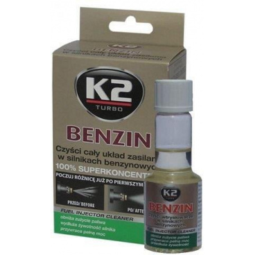 K2 BENZIN - aditivum do paliva 50 ml K2 BENZIN - aditivum do paliva 50 ml
