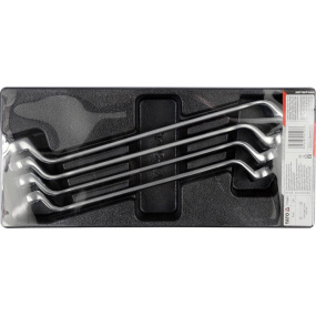 Vložka do zásuvky - klíče očkové ohnuté 4ks 21-32mm Vložka do zásuvky - klíče očkové ohnuté 4ks 21-32mm