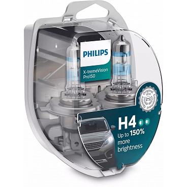 Halogenové žárovky Philips X-tremeVision H4 12V 60/55W +150% 2 ks Halogenové žárovky Philips X-tremeVision H4 12V 60/55W +150% 2 ks