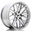 JR Wheels JR28 18x9,5 ET40 5x112 Stříbrná Leštěná Čelní Strana