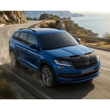Převlek přední části kapoty černý Škoda Kodiaq 2017-24 Převlek přední části kapoty černý Škoda Kodiaq 2017-24