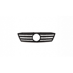 Gril Mercedes-Benz C W203 S203 Lesklá černá & Chromová