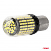 LED žárovky CANBUS BA15S P21W R10W R5W 600LM 144SMD bílé 12V 24V