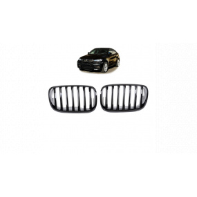 Mřížka BMW X6 E71 E72 X5 E70 jednotlivé lamely Lesklá černá