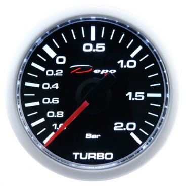 Přídavný budík Depo Racing CSM tlak turba mechanický 52 mm Přídavný budík Depo Racing CSM tlak turba mechanický 52 mm