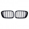 Gril BMW X5 E53 dvojité žebrování Lesklá černá