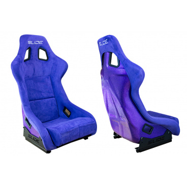 Sportovní skořepina SLIDE KS2 Premium Purple Velur Purple Glitter